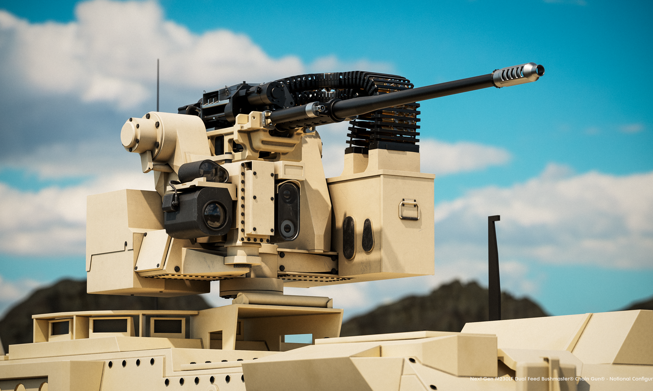 Northrop Grumman dokonuje odsłony nowej automatycznej armaty M230LF